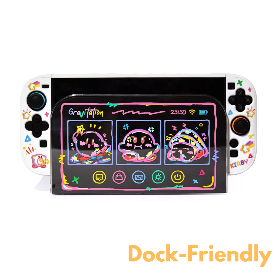 Kirby Cloud Mood Dock Cover