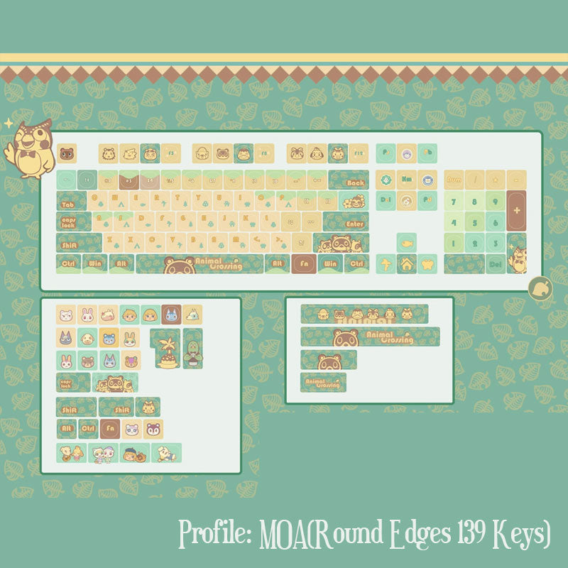 Nook’s Cottage Keycap Set