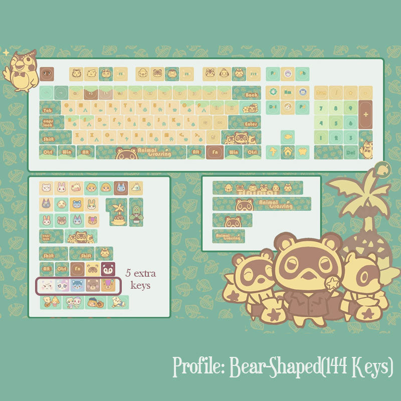 Nook’s Cottage Keycap Set