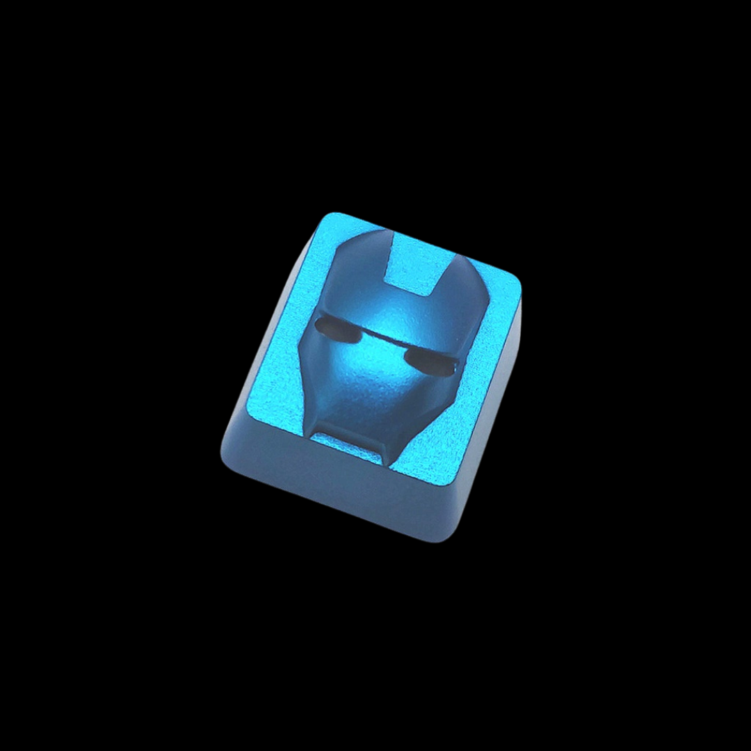 Iron Man Helmet Keycap
