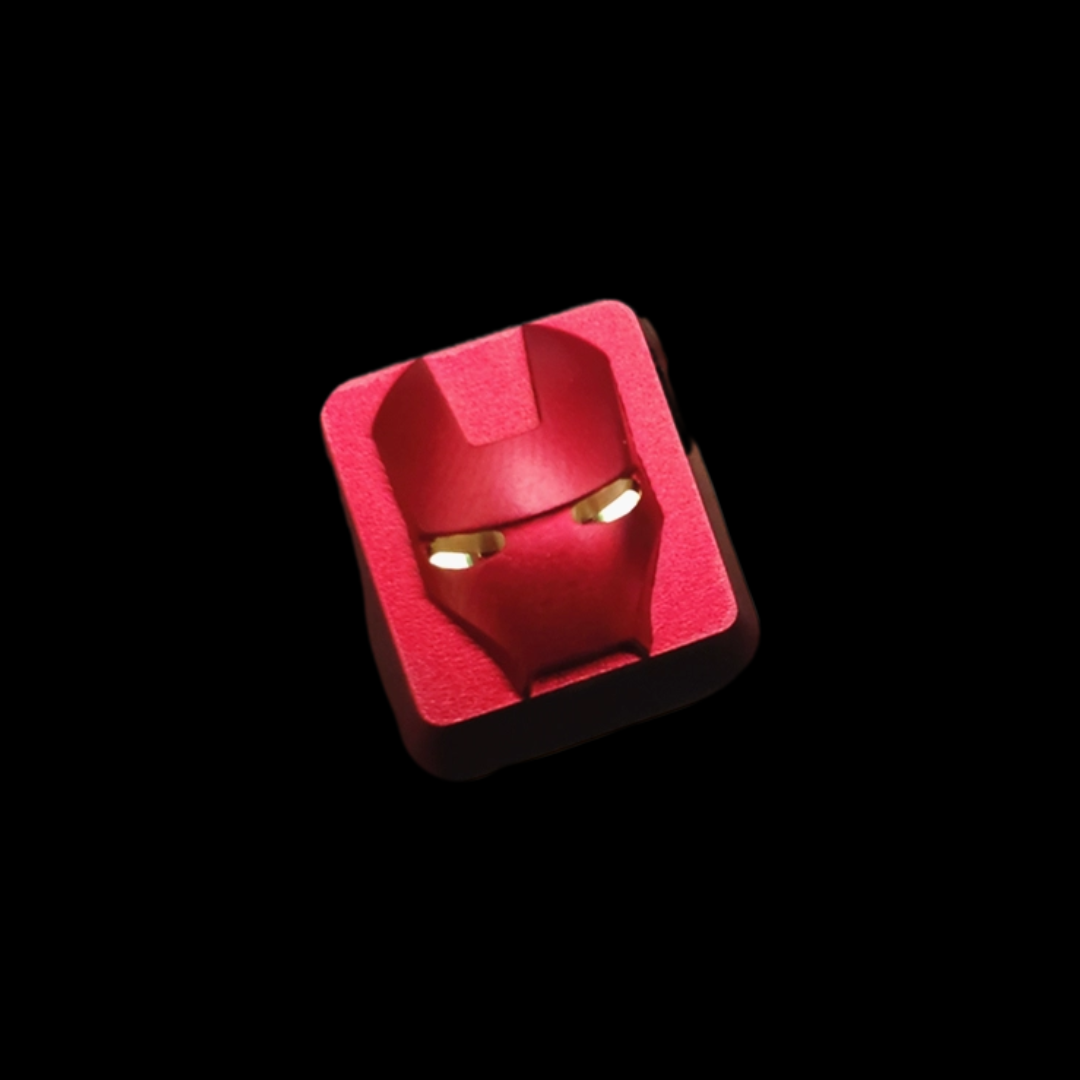 Iron Man Helmet Keycap
