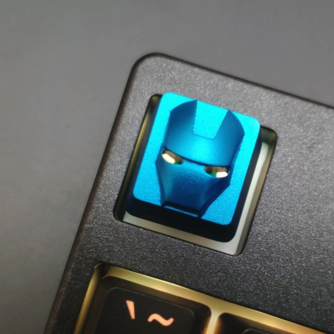 Iron Man Helmet Keycap