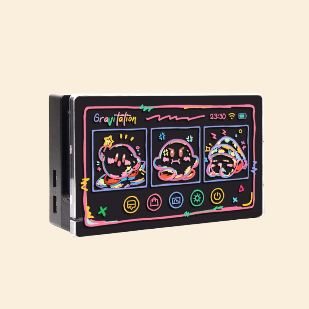 Kirby Cloud Mood Dock Cover