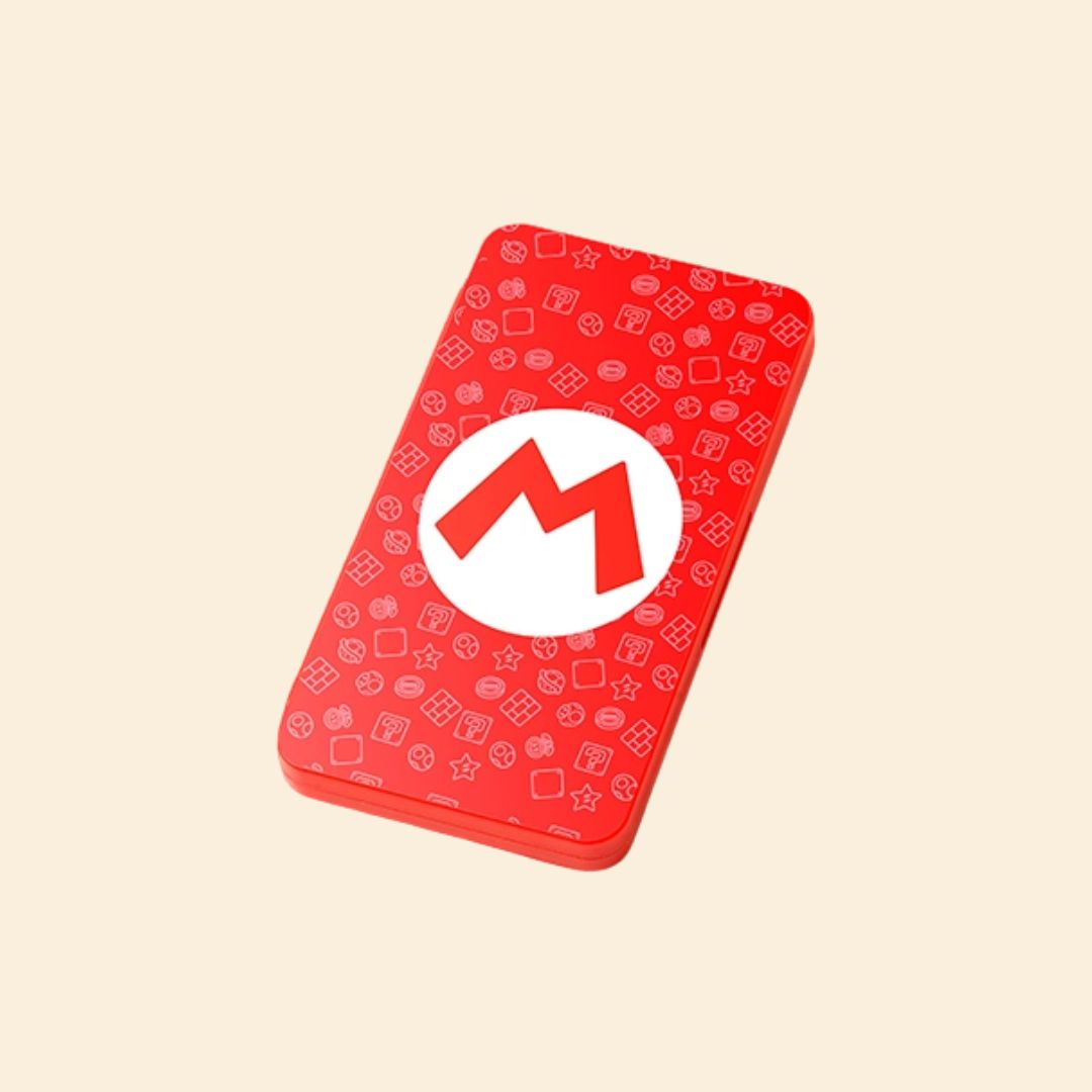 Mushroom Kingdom Game Card Case