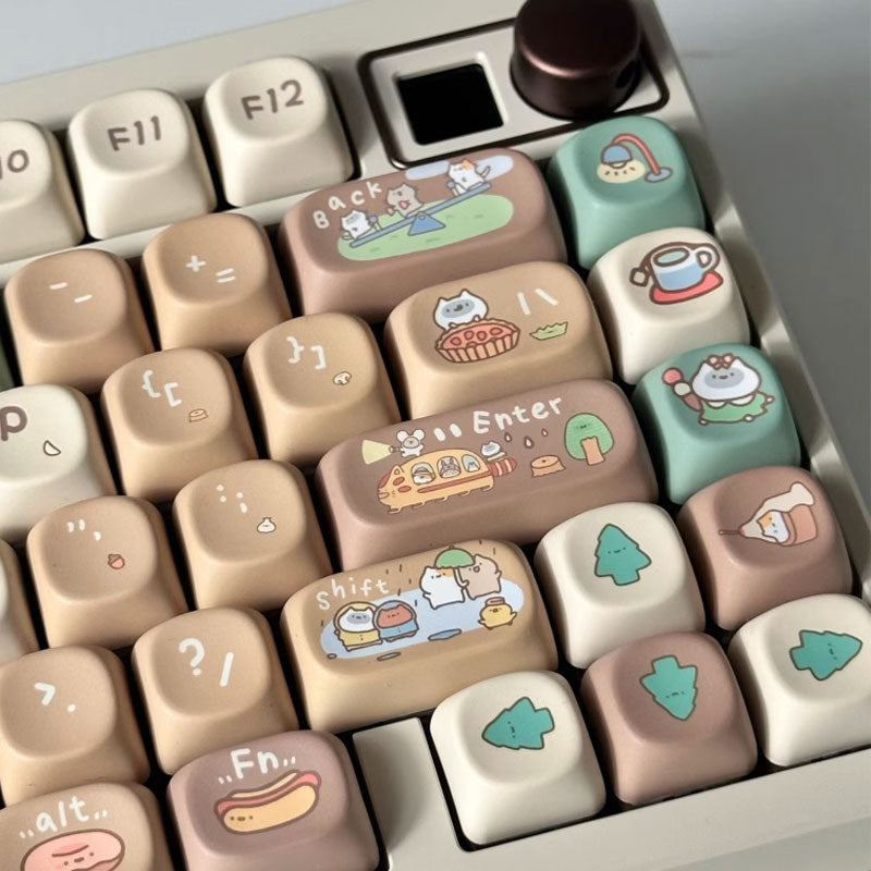 Cocoa Nap Keycap Set
