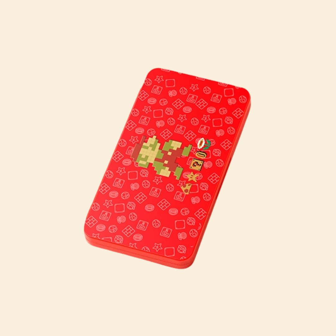 Mushroom Kingdom Game Card Case