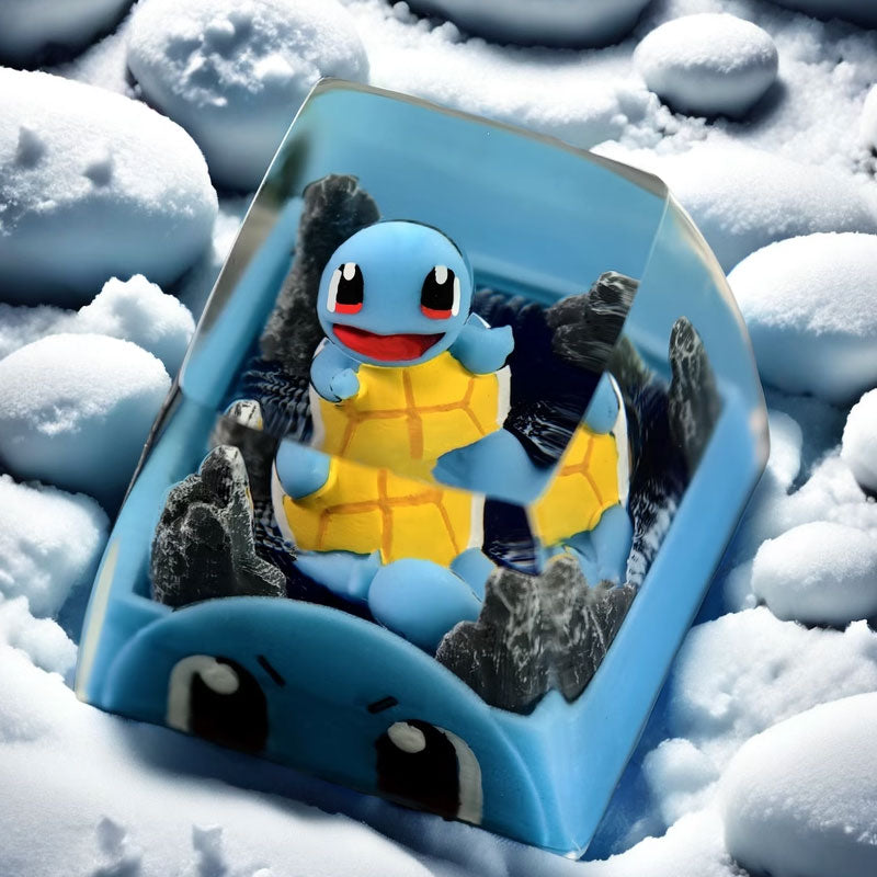 Squirtle Adventure Keycap