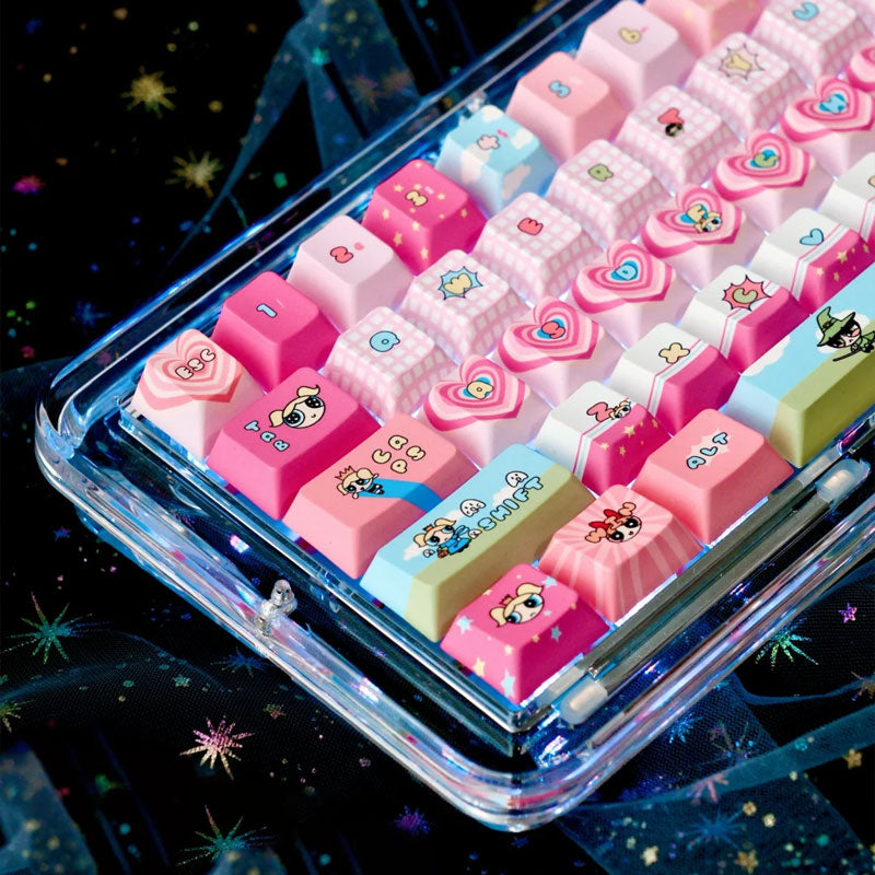 PowerPop Pink Keycap Set