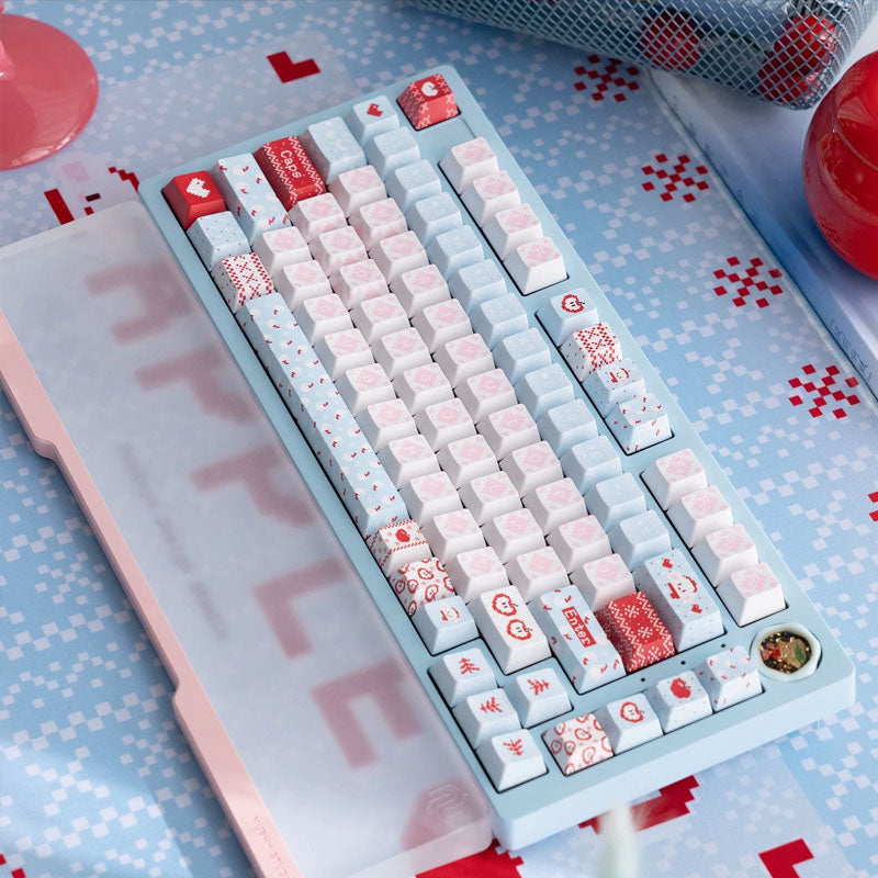Frosted Apple Keycap Set