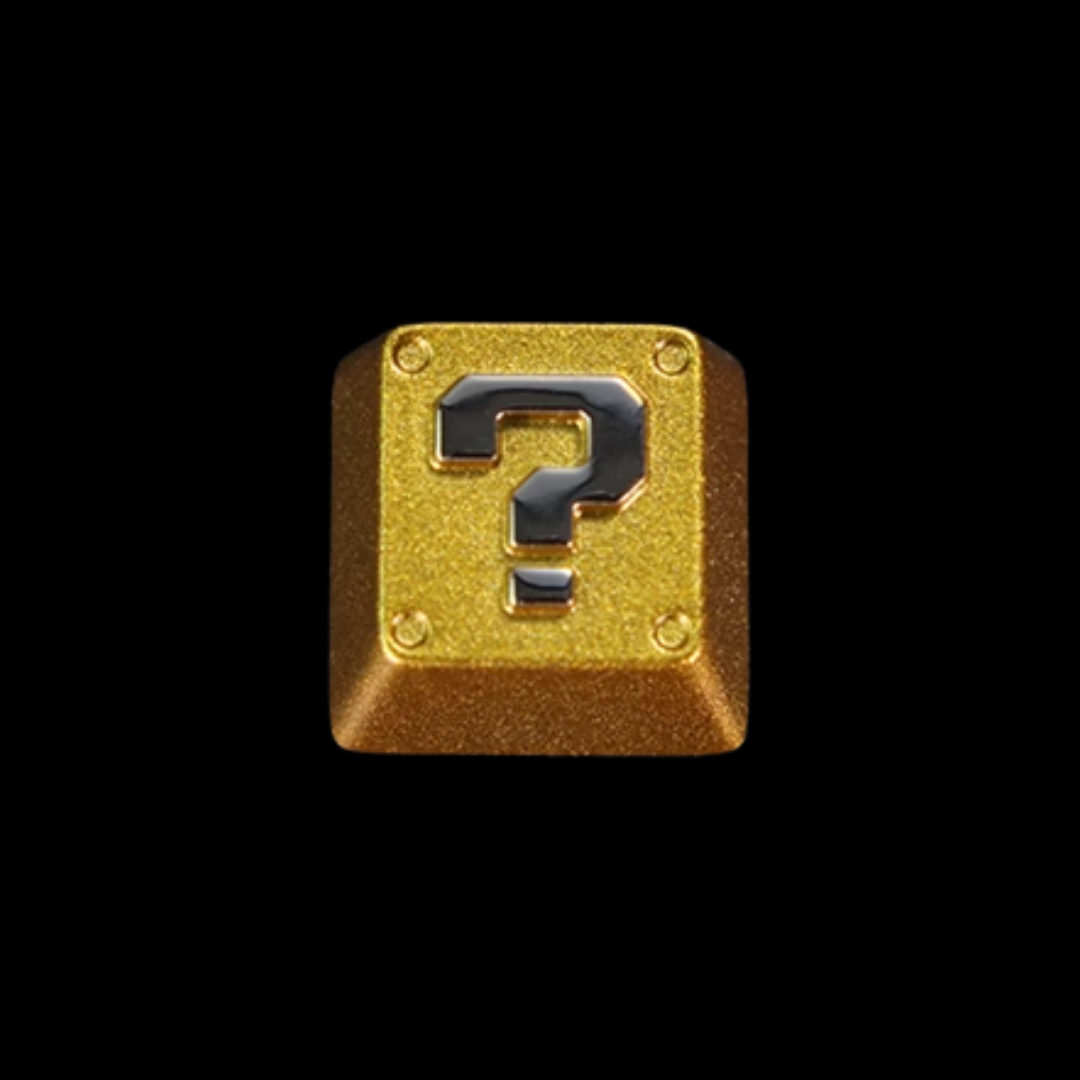 Mario-Inspired Question Block Keycap