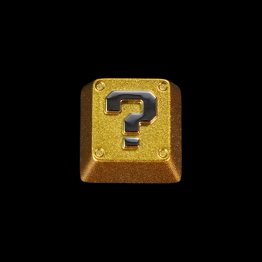 Mario-Inspired Question Block Keycap