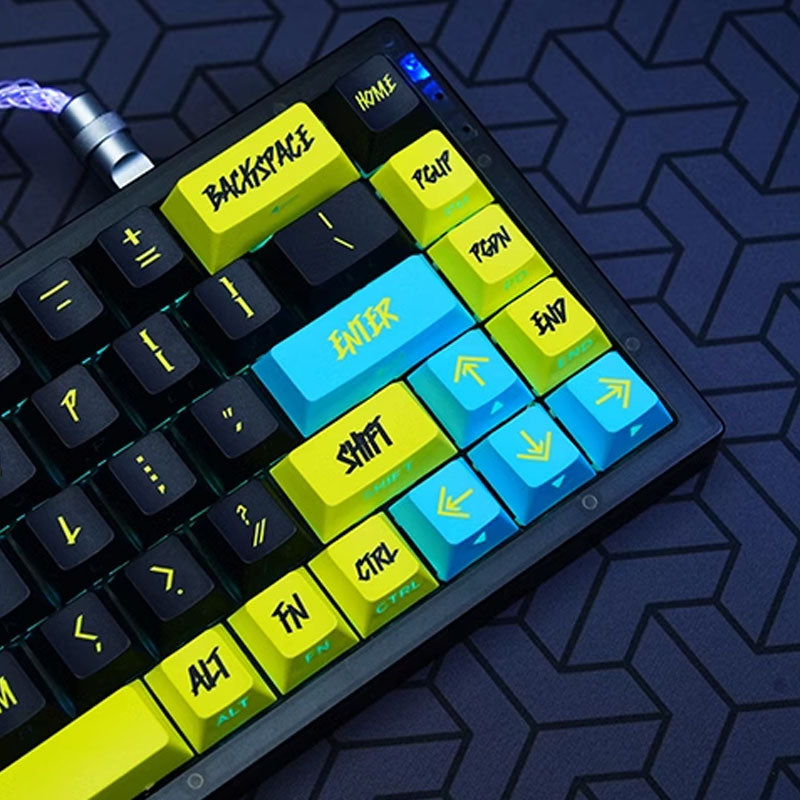 Night City Keycap Set - Cyber Blitz