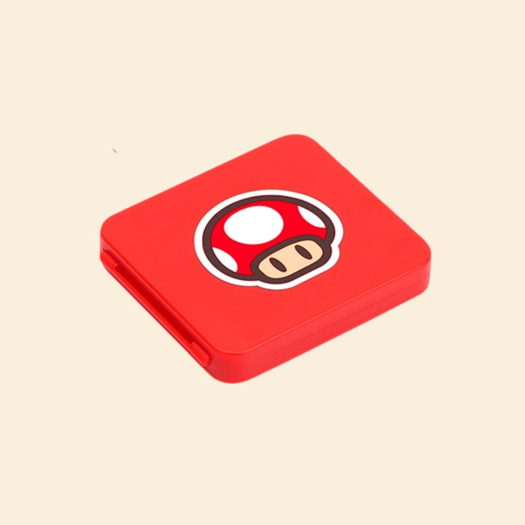 Mushroom Kingdom Game Card Case