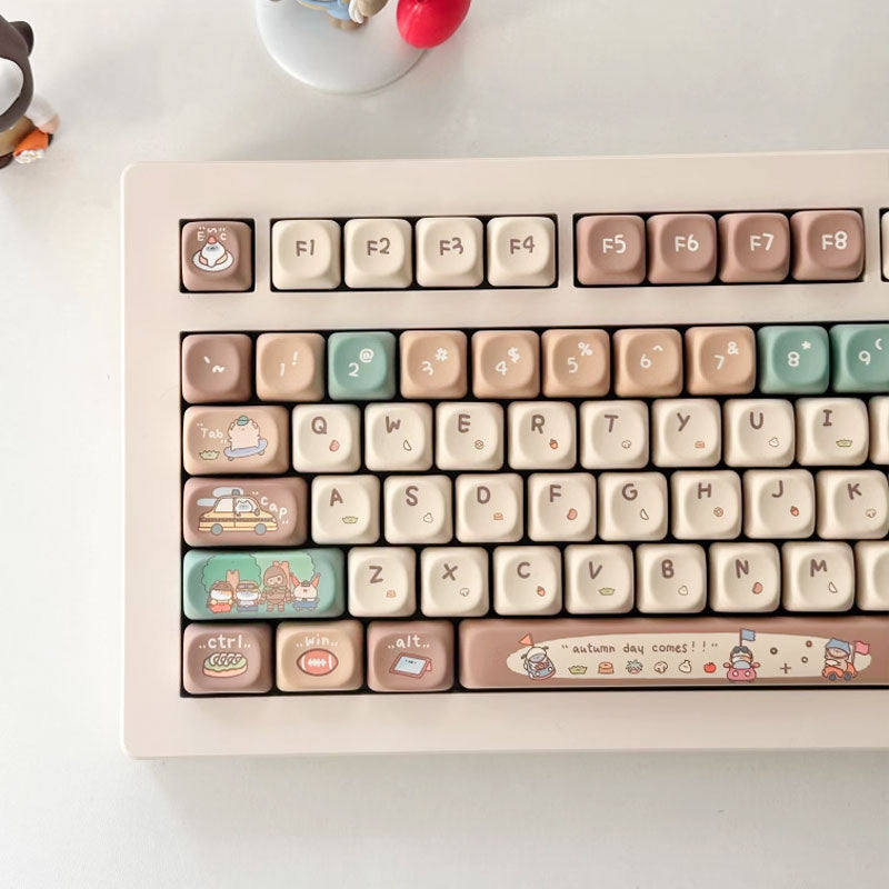 Cocoa Nap Keycap Set
