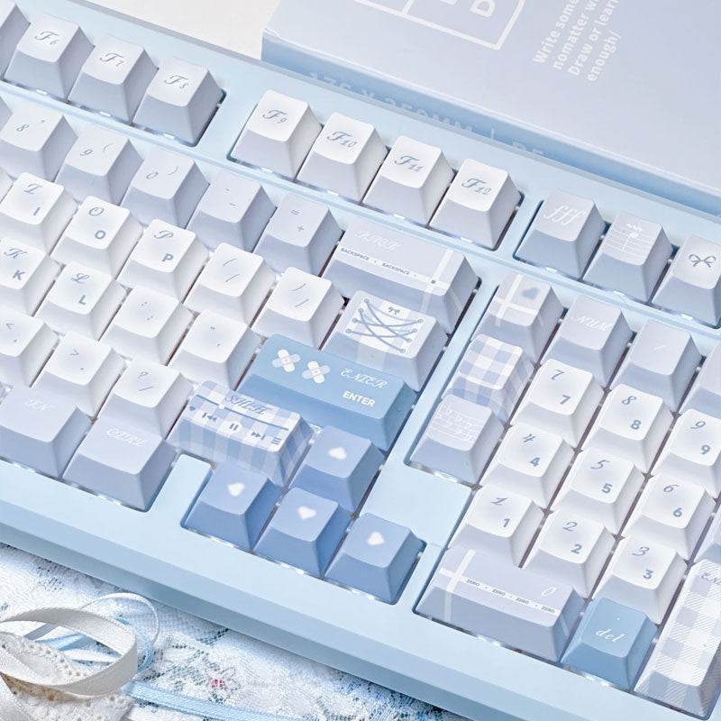 Powder Blue Dream Keycap Set