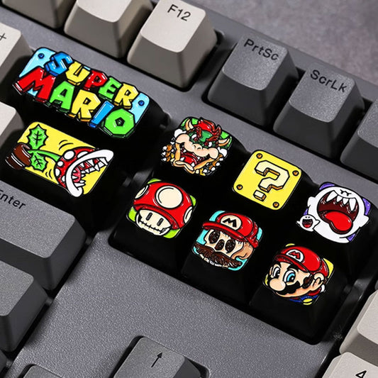 Skeleton Mario Keycap