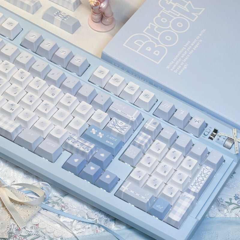 Powder Blue Dream Keycap Set