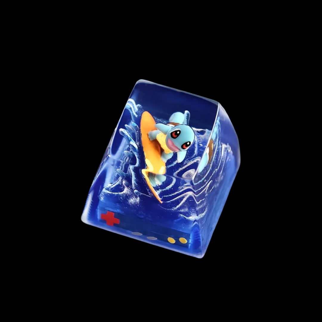 Squirtle Adventure Keycap