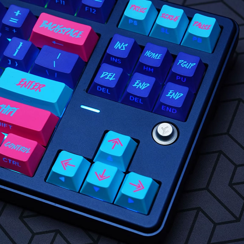 Night City Keycap Set - Neon Drift