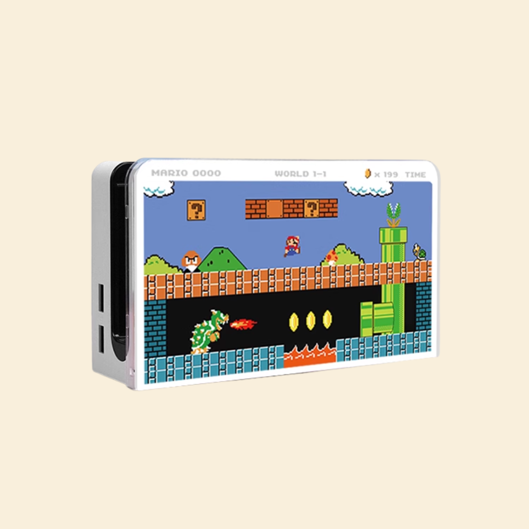 Pixel Power-Up Dock Cover