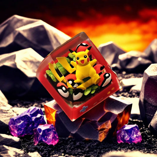 Pikachu Adventure Keycap