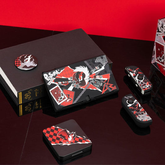 Crimson Mask Lock Dock Cover