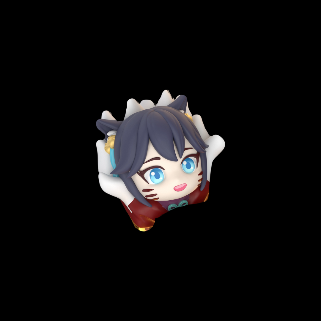 Ahri-Inspired Keycap