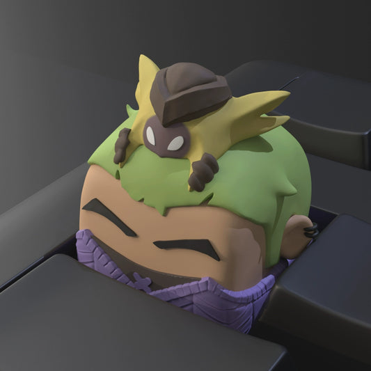 Gekko-Inspired Keycap