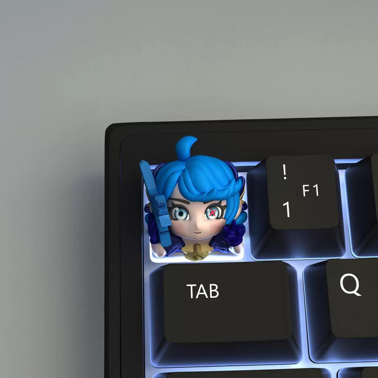 Gwen-Inspired Keycap