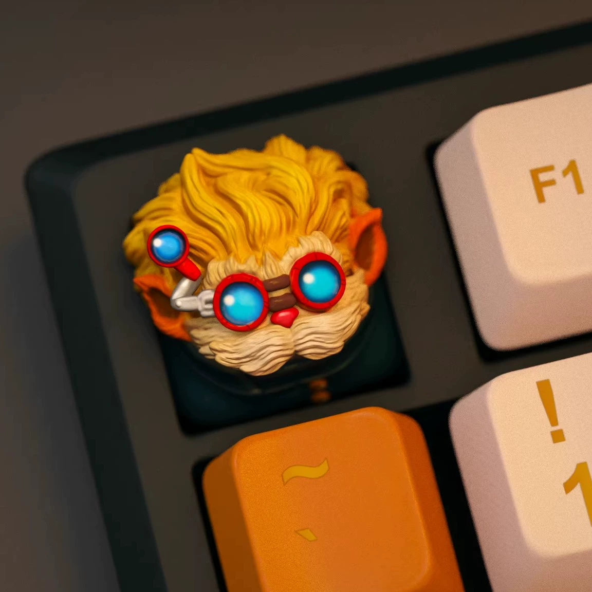Heimerdinger-Inspired Keycap