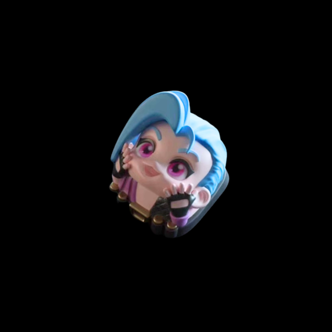 Jinx-Inspired Keycap