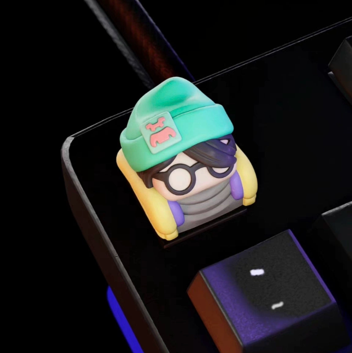 Killjoy-Inspired Keycap