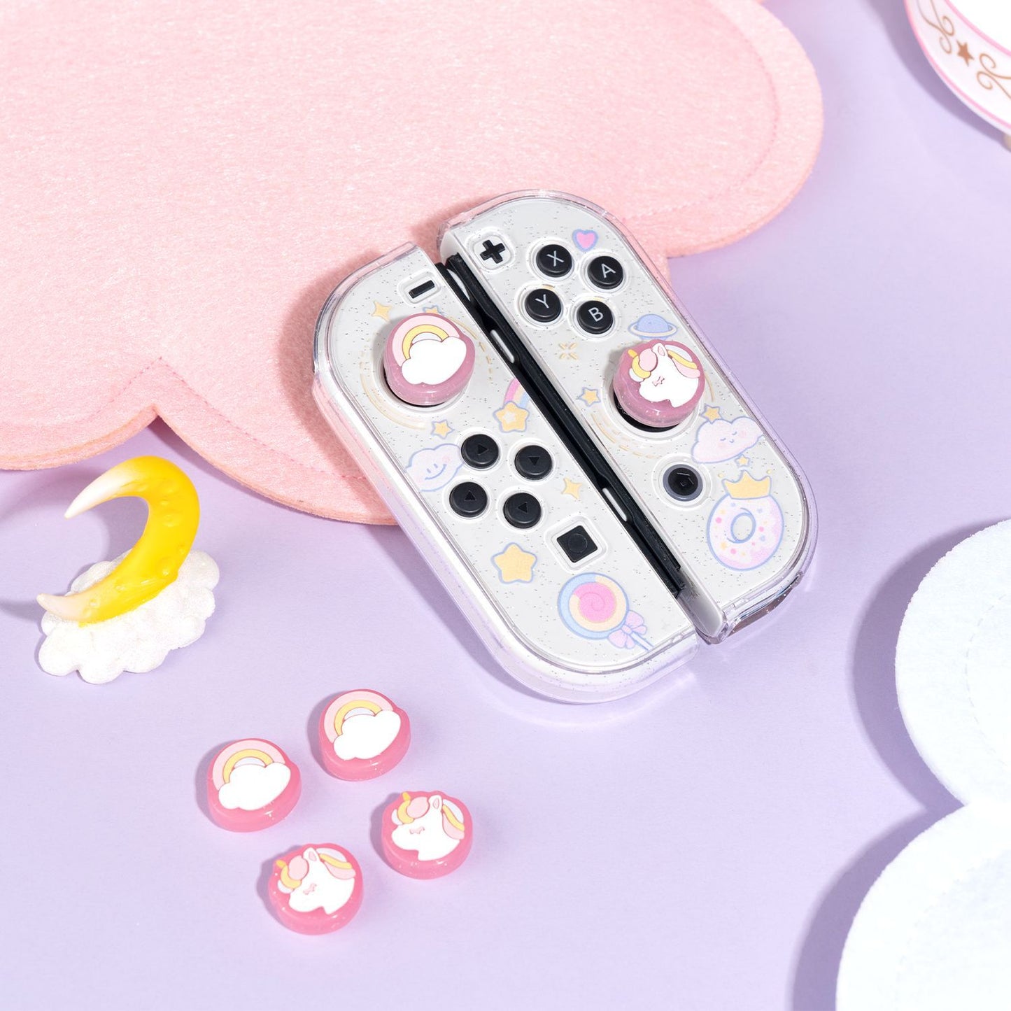 Rainbow Unicorn Thumb Grips