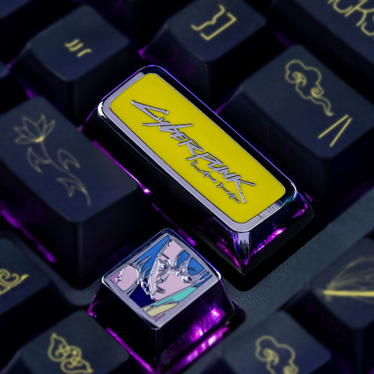 Night City Enter Keycap