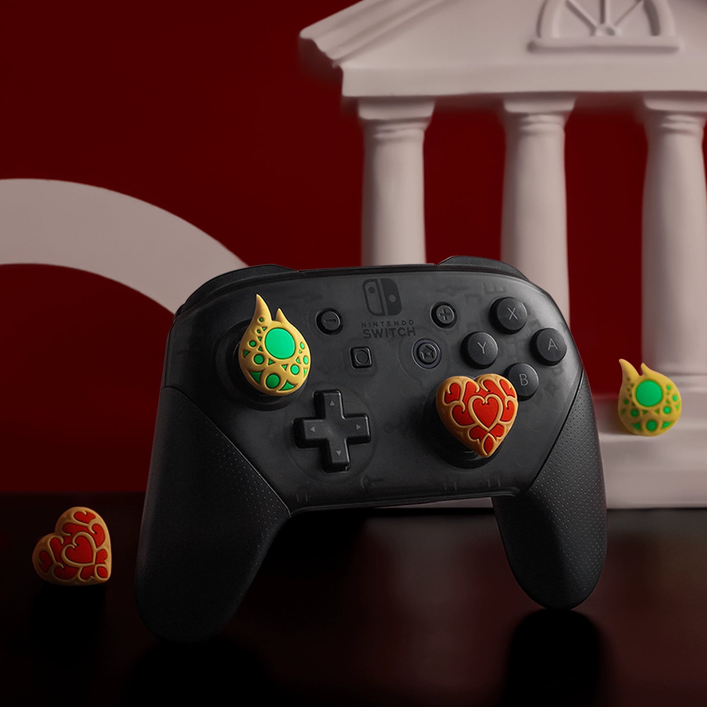 Heart Container Thumb Grips