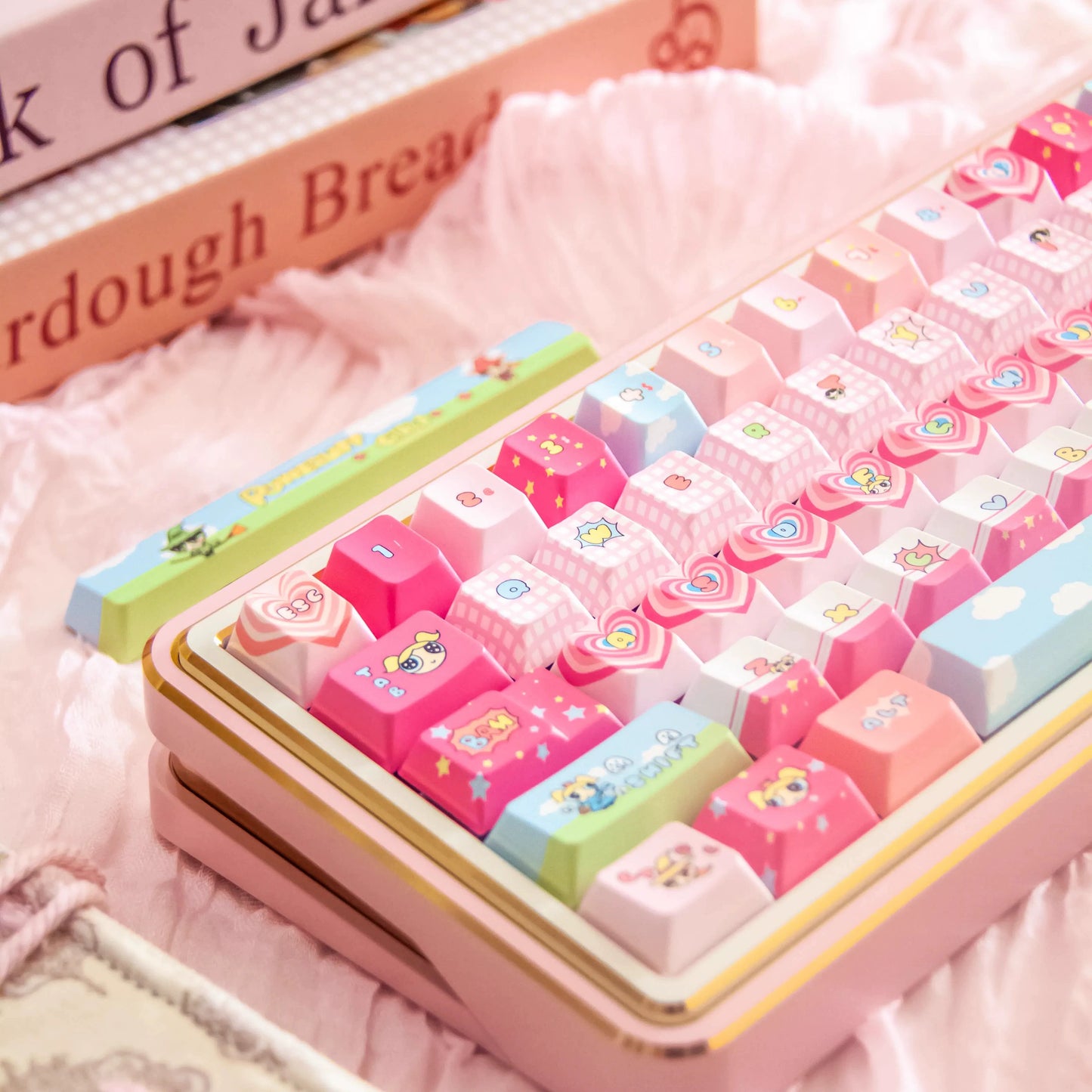 PowerPop Pink Keycap Set