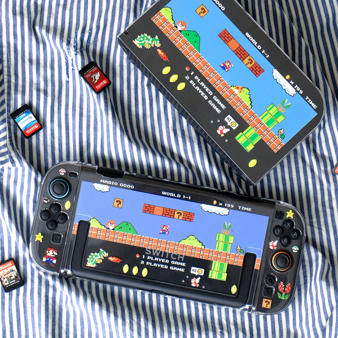 Pixel Power-Up Dock Cover