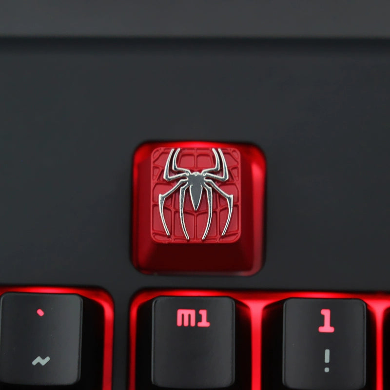 Spider-Man-Inspired Keycap