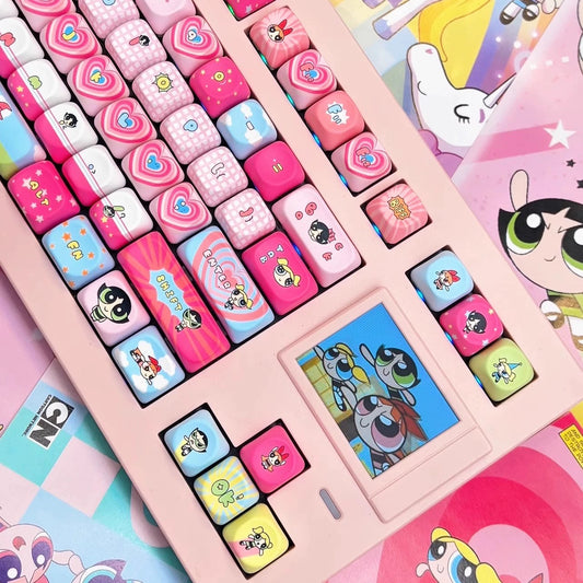 PowerPop Pink Keycap Set