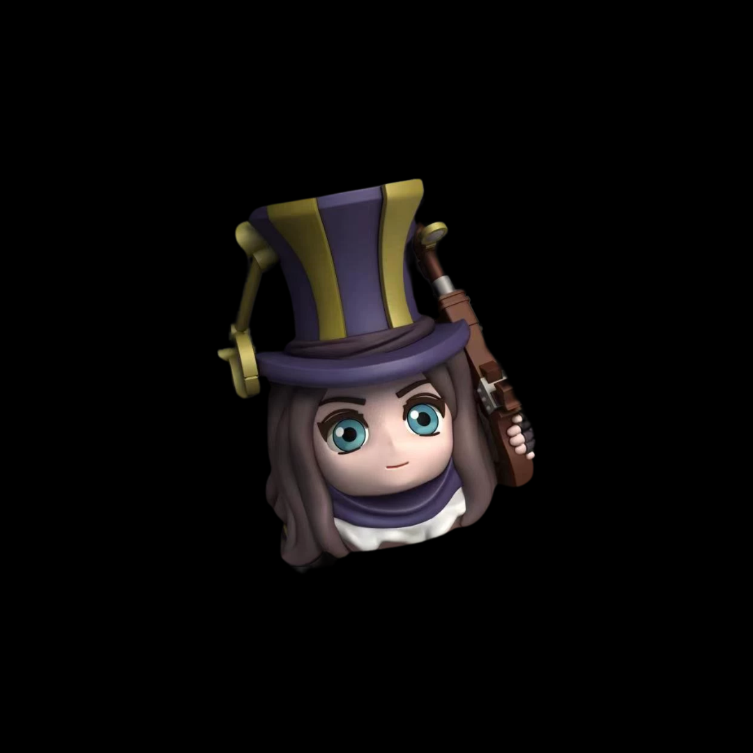 Caitlyn-Inspired Keycap