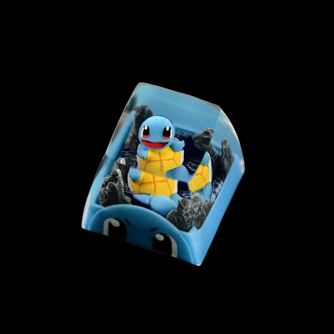 Squirtle Adventure Keycap