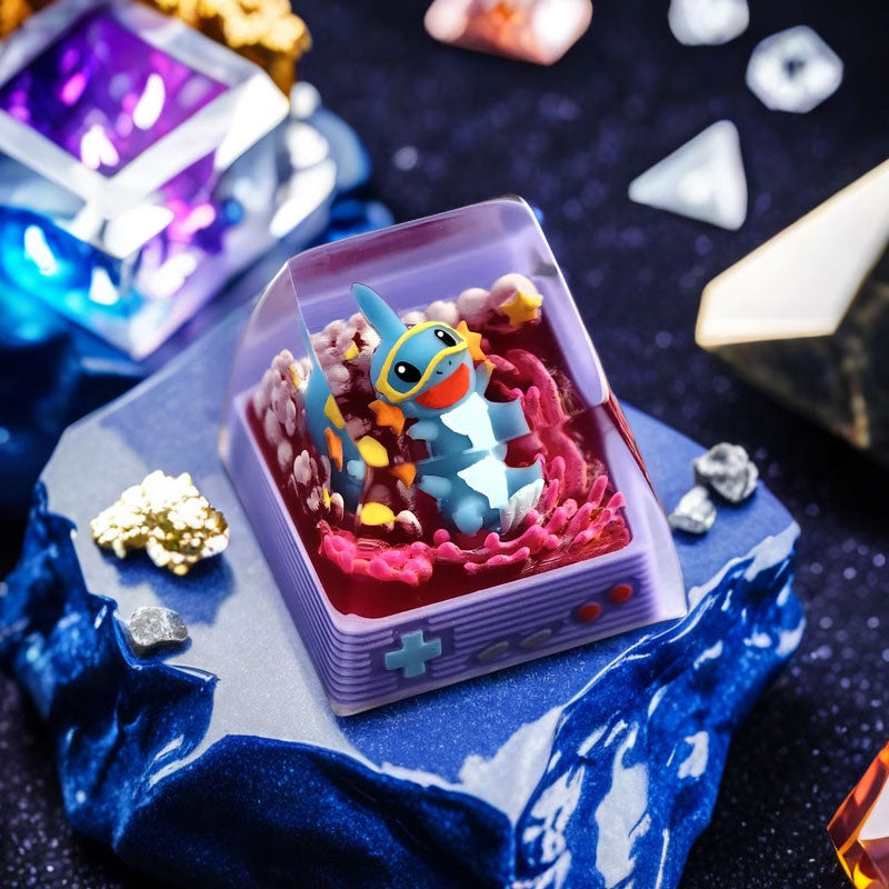 Mudkip Adventure Keycap