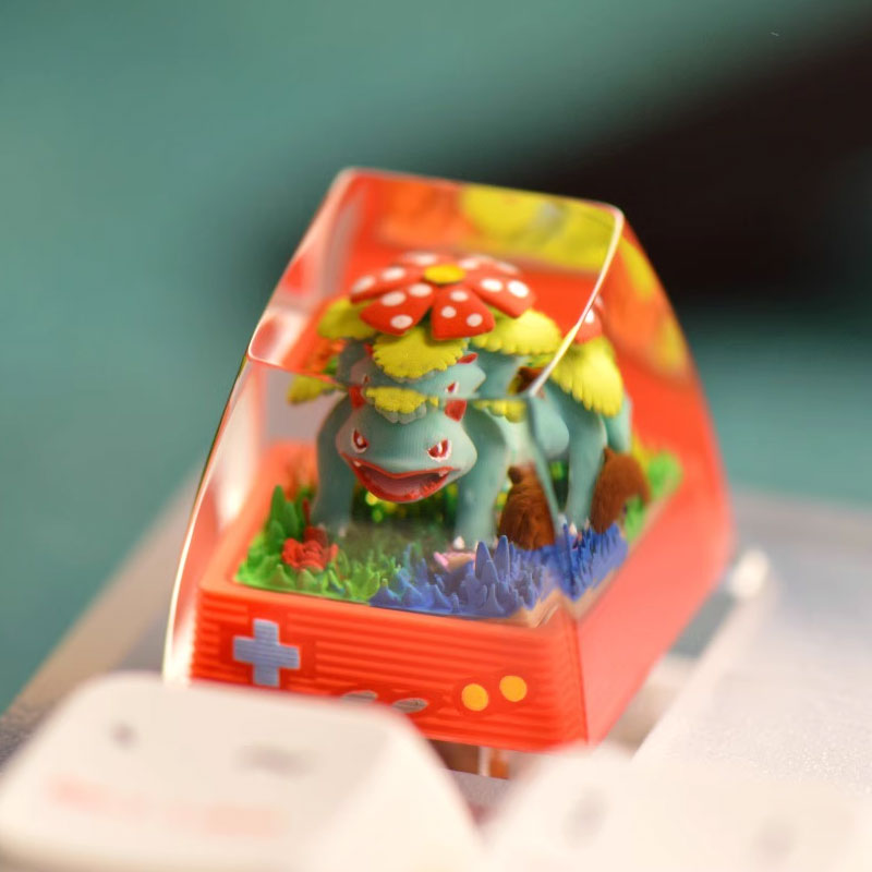Venusaur Adventure Keycap