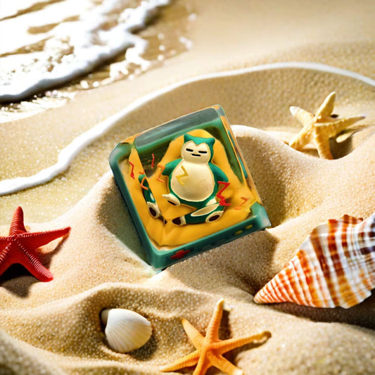 Snorlax Adventure Keycap
