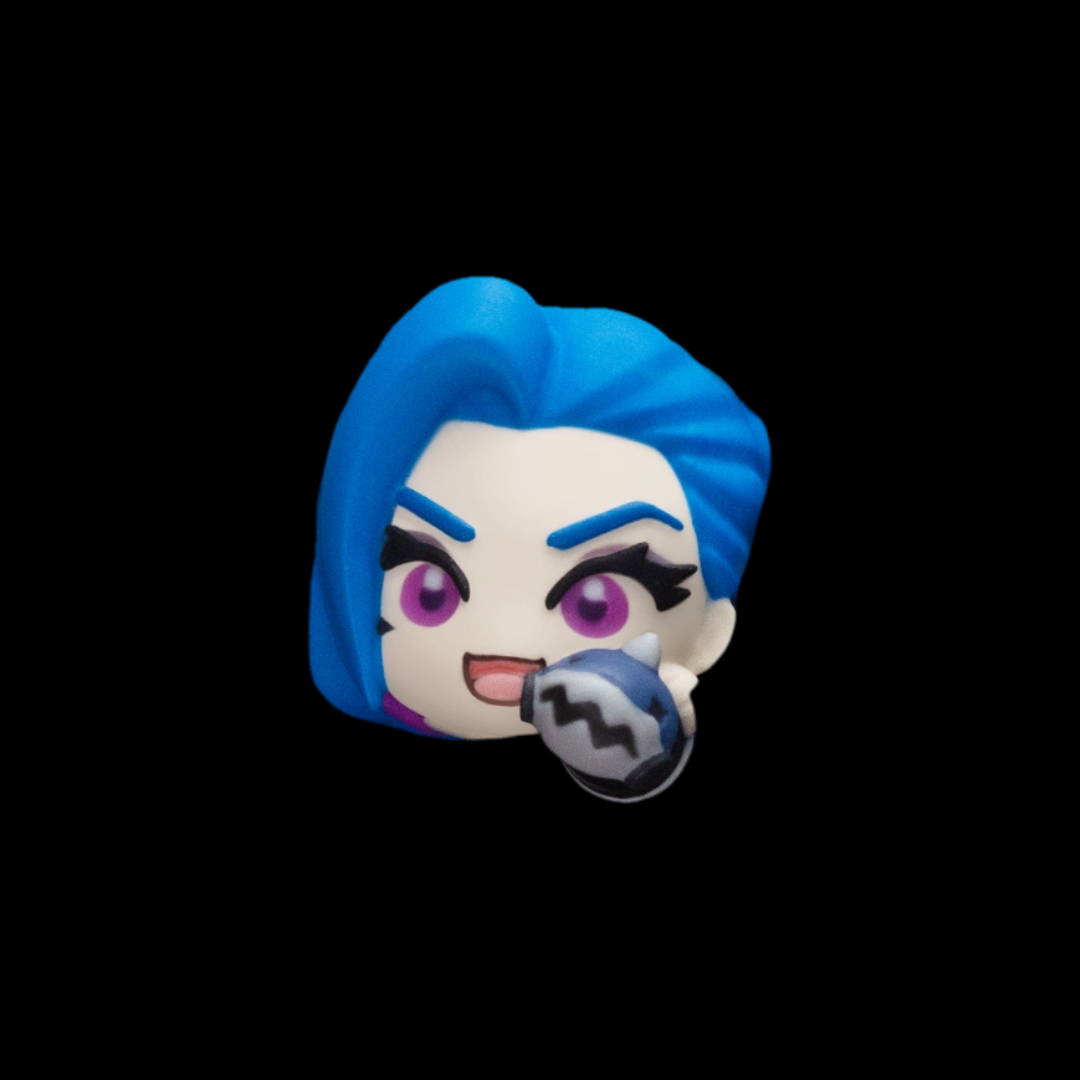 Jinx-Inspired Keycap