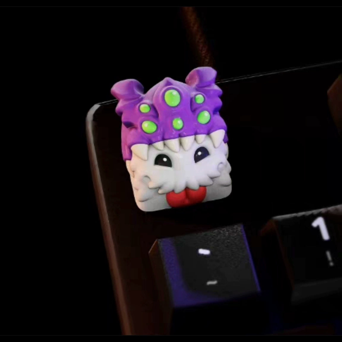 Poro-Inspired Keycap
