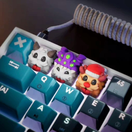 Poro-Inspired Keycap