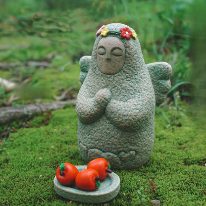 Hylia Blessing Goddess Stone Statue