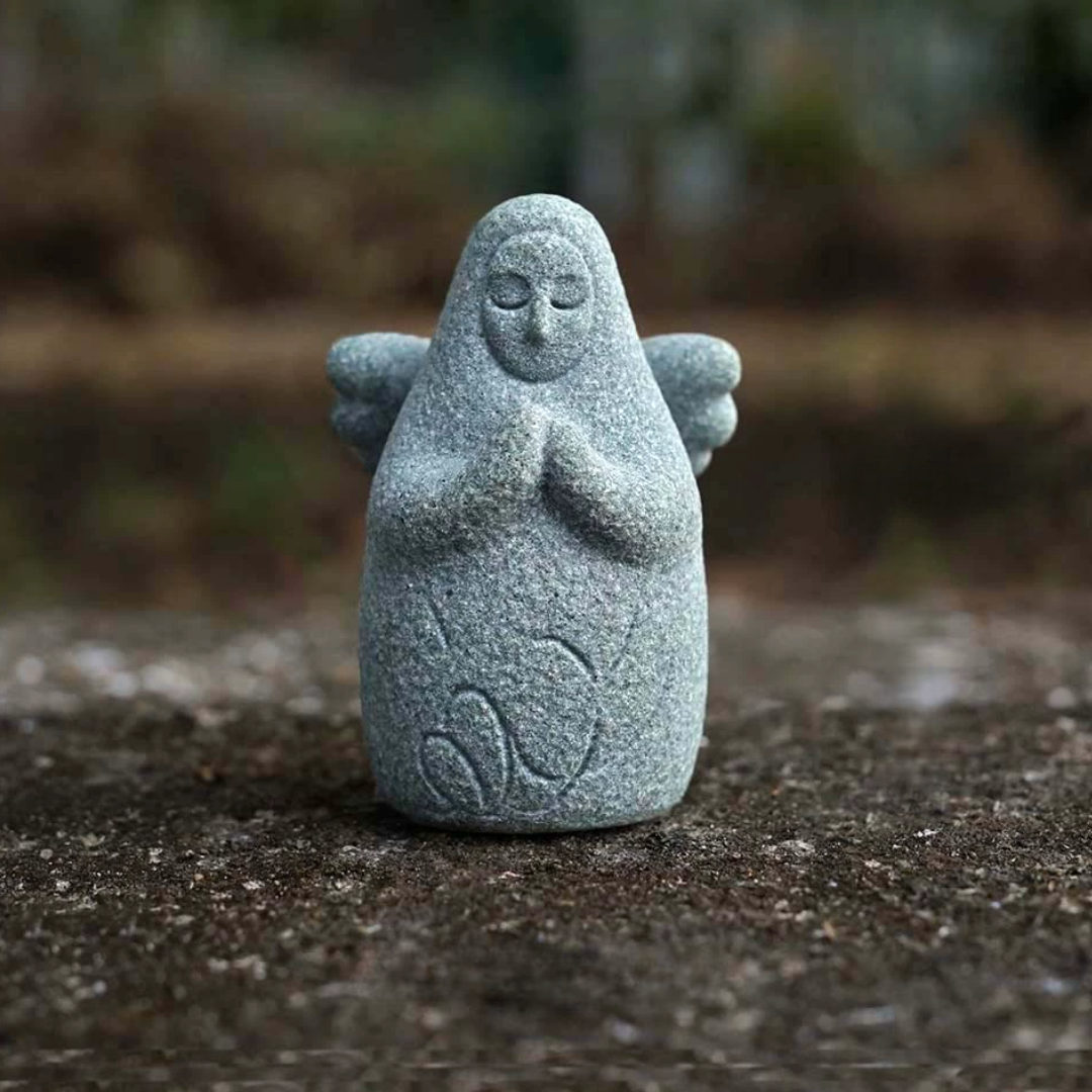 Hylia Blessing Goddess Stone Statue