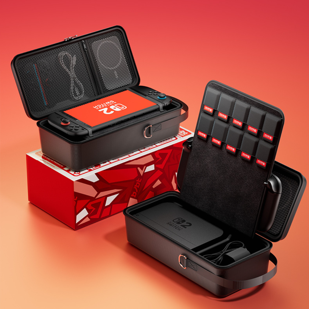 GearBox Switch 2 Carrying Bag - Puffy Kirby